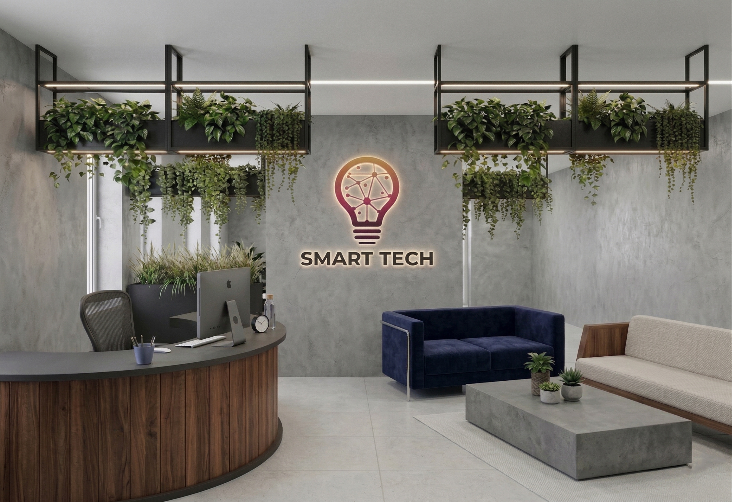 Smart Tech Office Hero